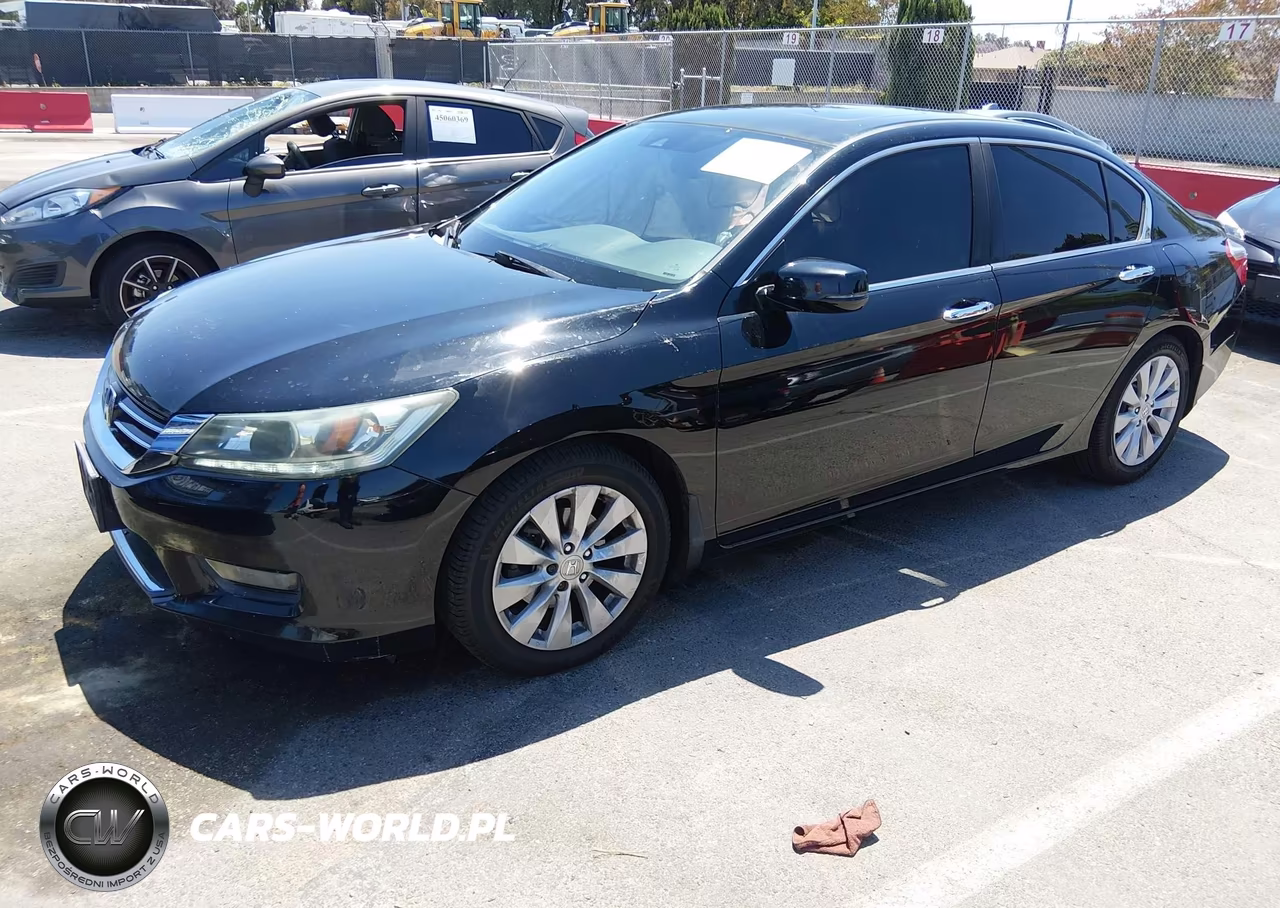 2014 Honda Accord Ex-L V-6 VIN:1HGCR3F84EA019073 - 2