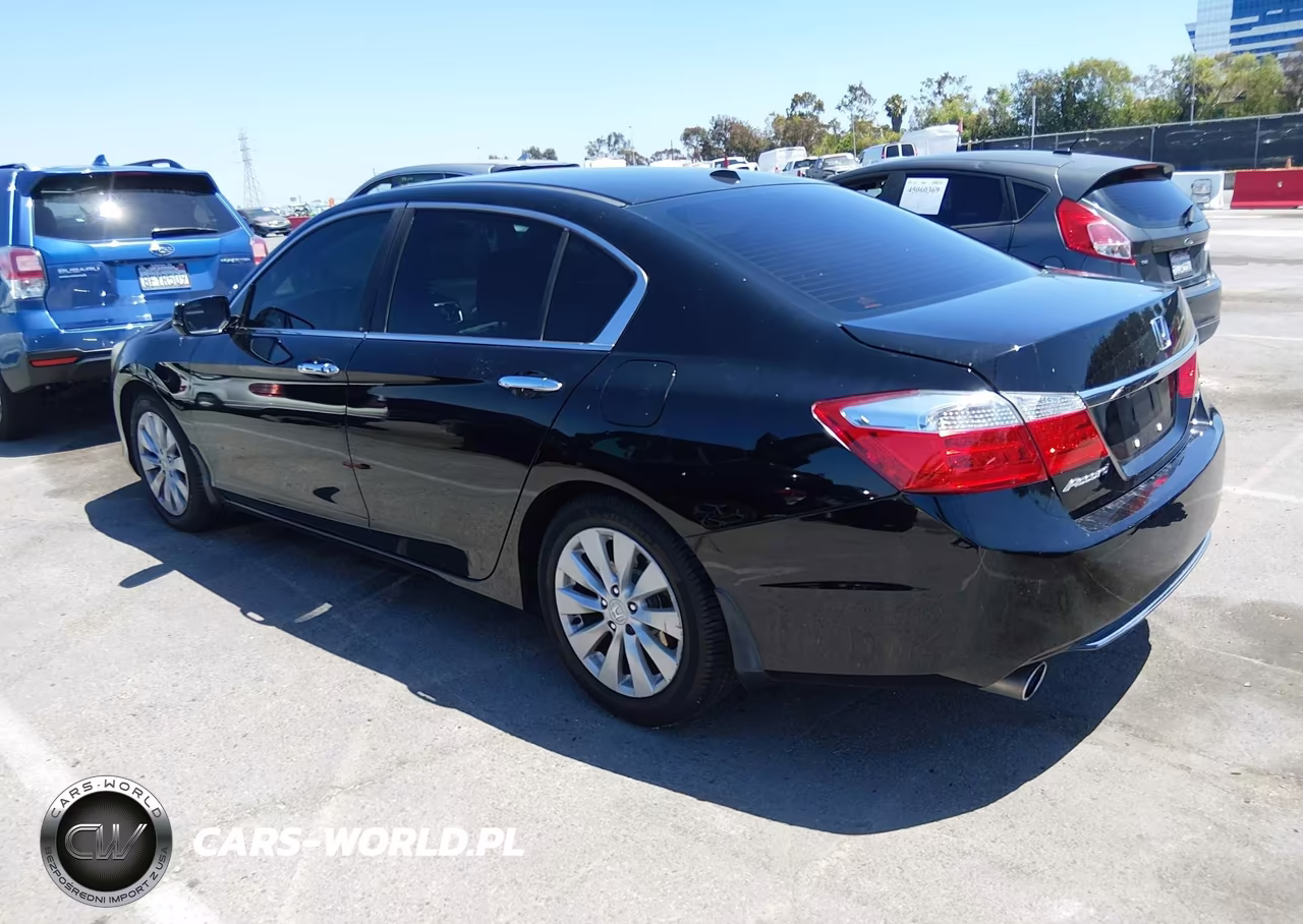 2014 Honda Accord Ex-L V-6 VIN:1HGCR3F84EA019073 - 3