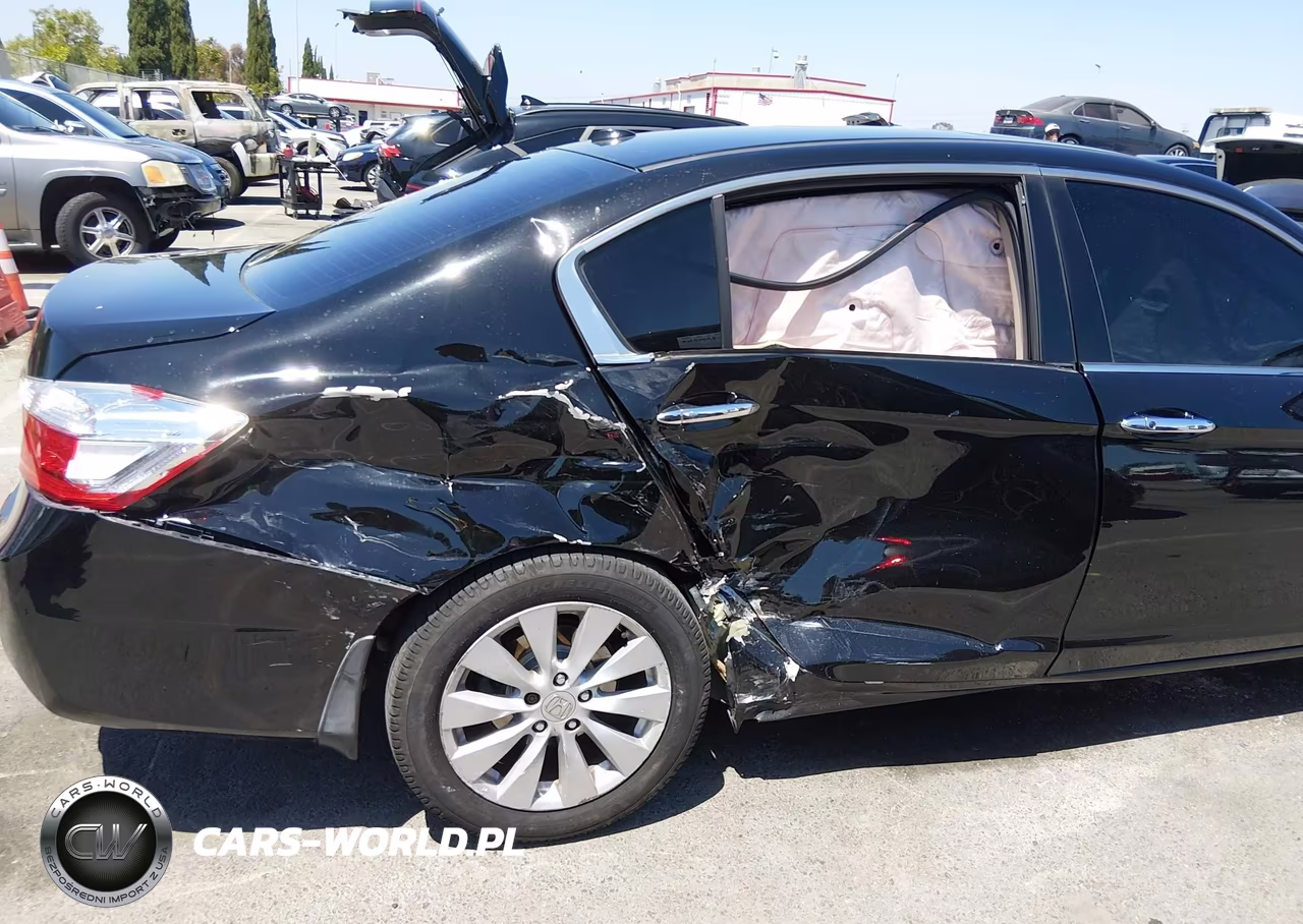 2014 Honda Accord Ex-L V-6 VIN:1HGCR3F84EA019073 - 6