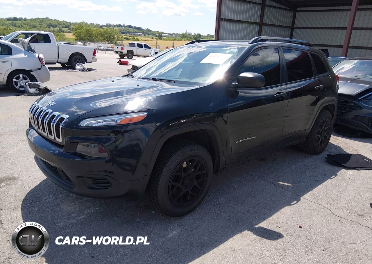 2017 Jeep Cherokee Sport Fwd VIN:1C4PJLAB4HW613356 - 2