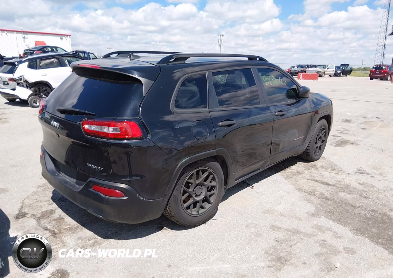 2017 Jeep Cherokee Sport Fwd VIN:1C4PJLAB4HW613356 - 4