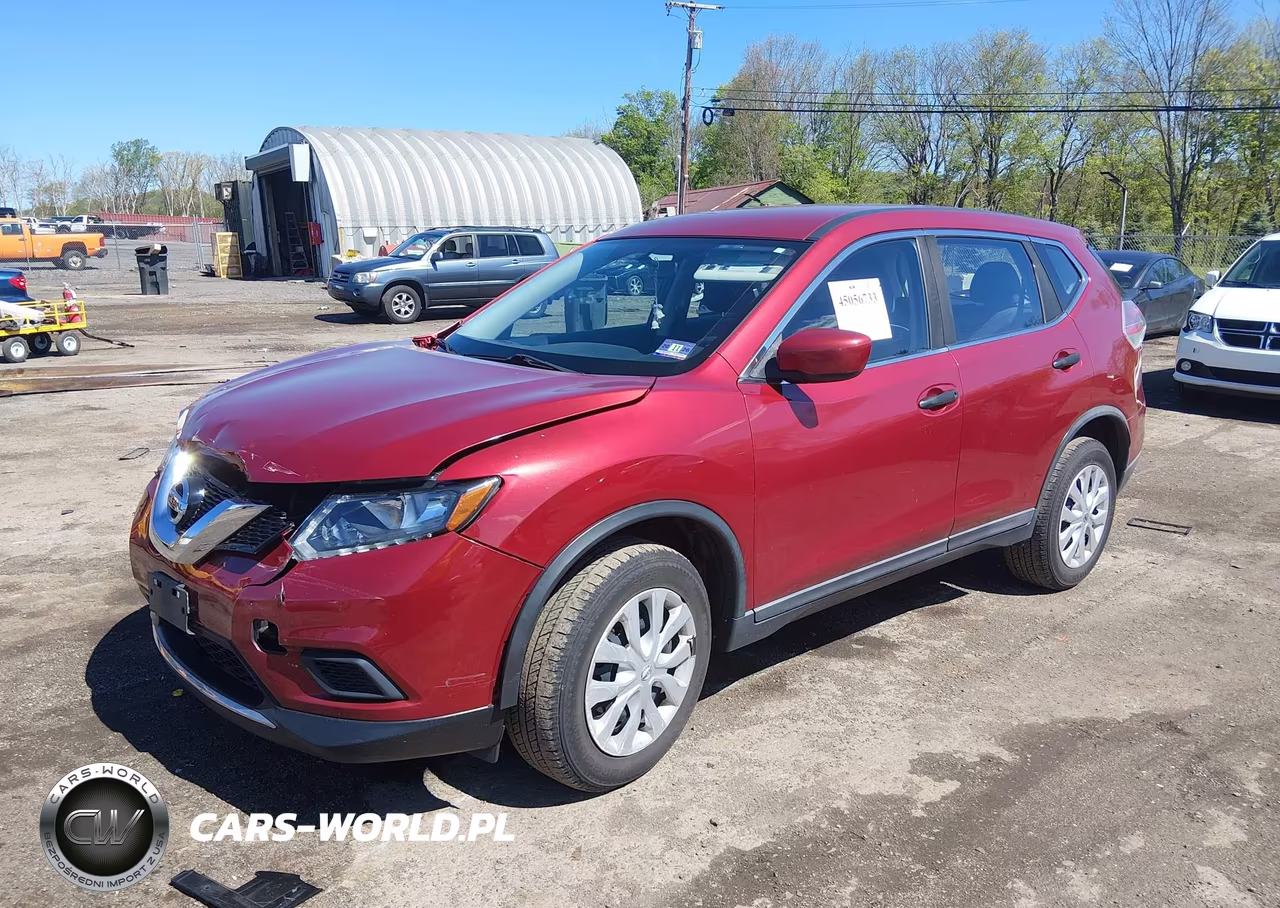 2016 Nissan Rogue S-Sl-Sv VIN:KNMAT2MV2GP675587 - 2