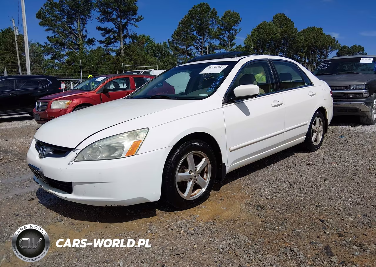 2003 Honda Accord 2.4 Ex VIN:1HGCM566X3A141037 - 2