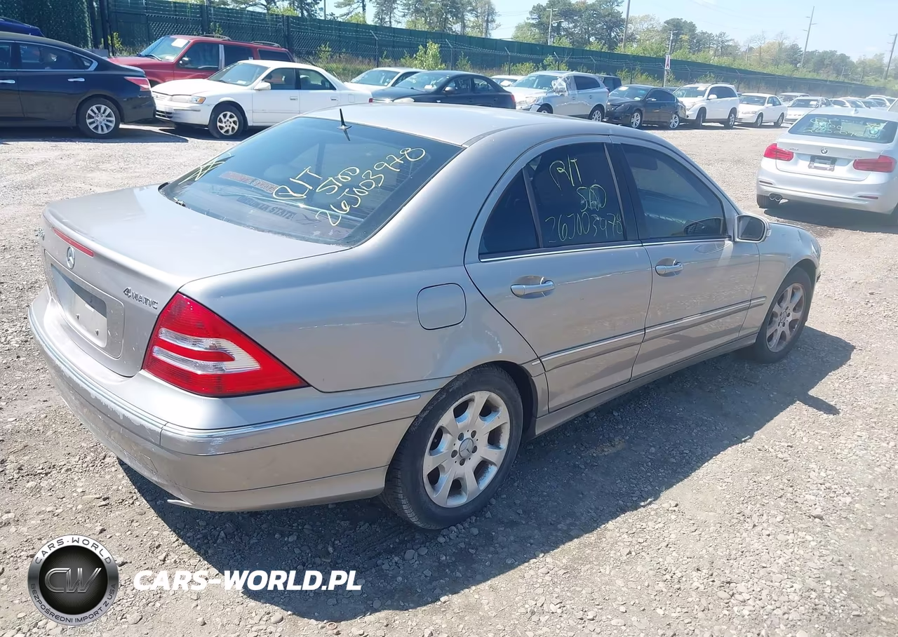 2006 Mercedes-Benz C 280 Luxury 4Matic VIN:WDBRF92H86F778337 - 4