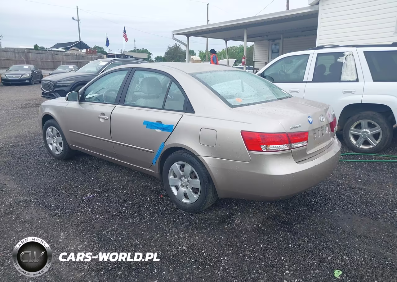 2006 Hyundai Sonata Gl VIN:5NPET46C16H102411 - 3