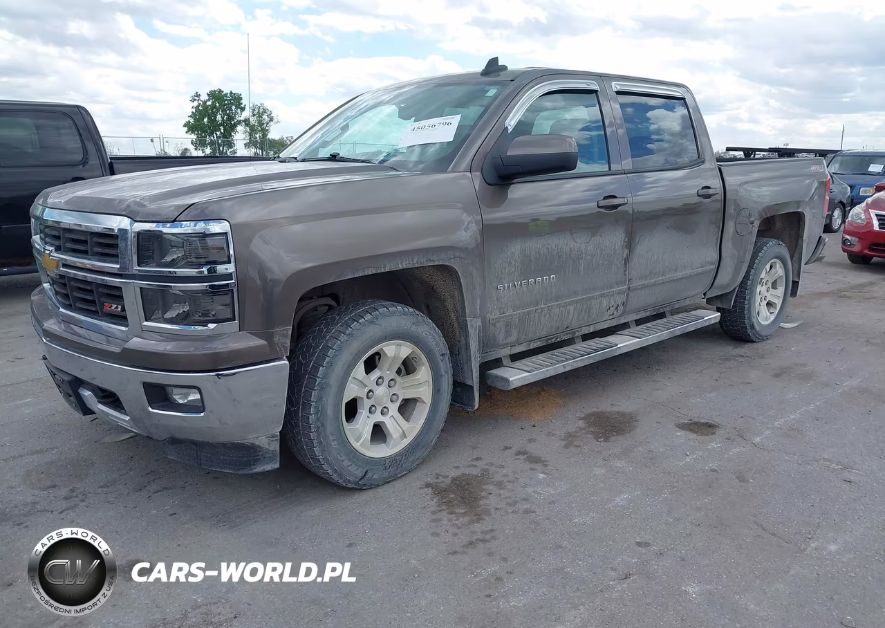 2015 Chevrolet Silverado 1500 2Lt VIN:3GCUKREC7FG207122 - 2