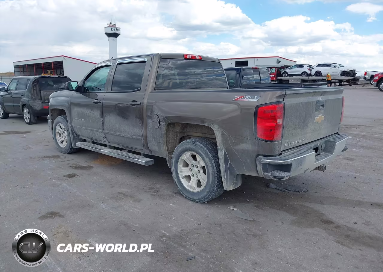 2015 Chevrolet Silverado 1500 2Lt VIN:3GCUKREC7FG207122 - 3