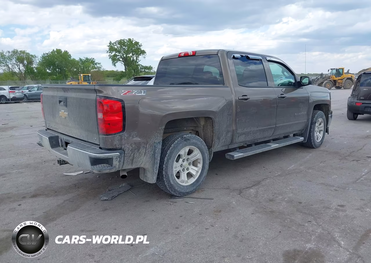 2015 Chevrolet Silverado 1500 2Lt VIN:3GCUKREC7FG207122 - 4