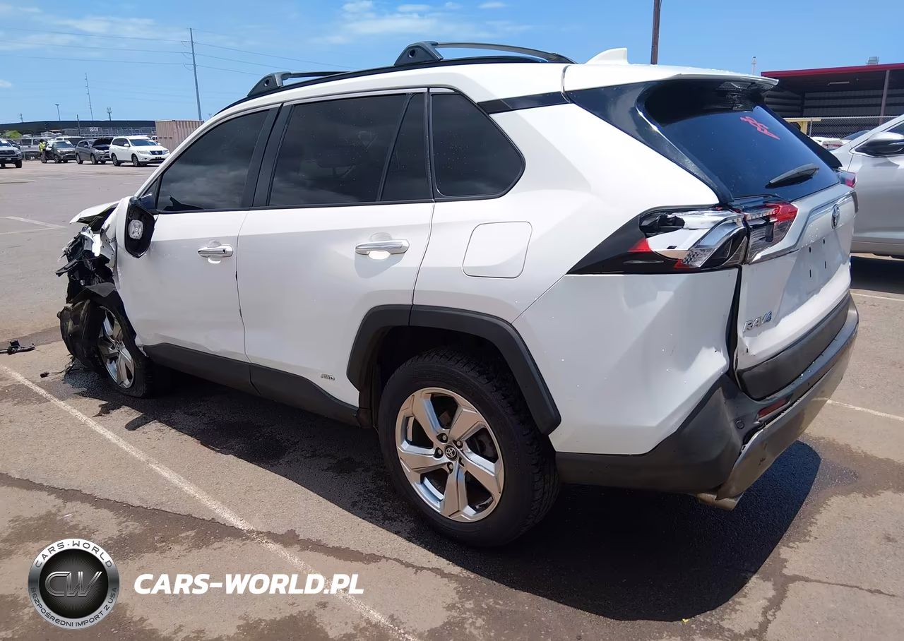 2020 Toyota Rav4 Hybrid Limited VIN:4T3DWRFV3LU005331 - 3