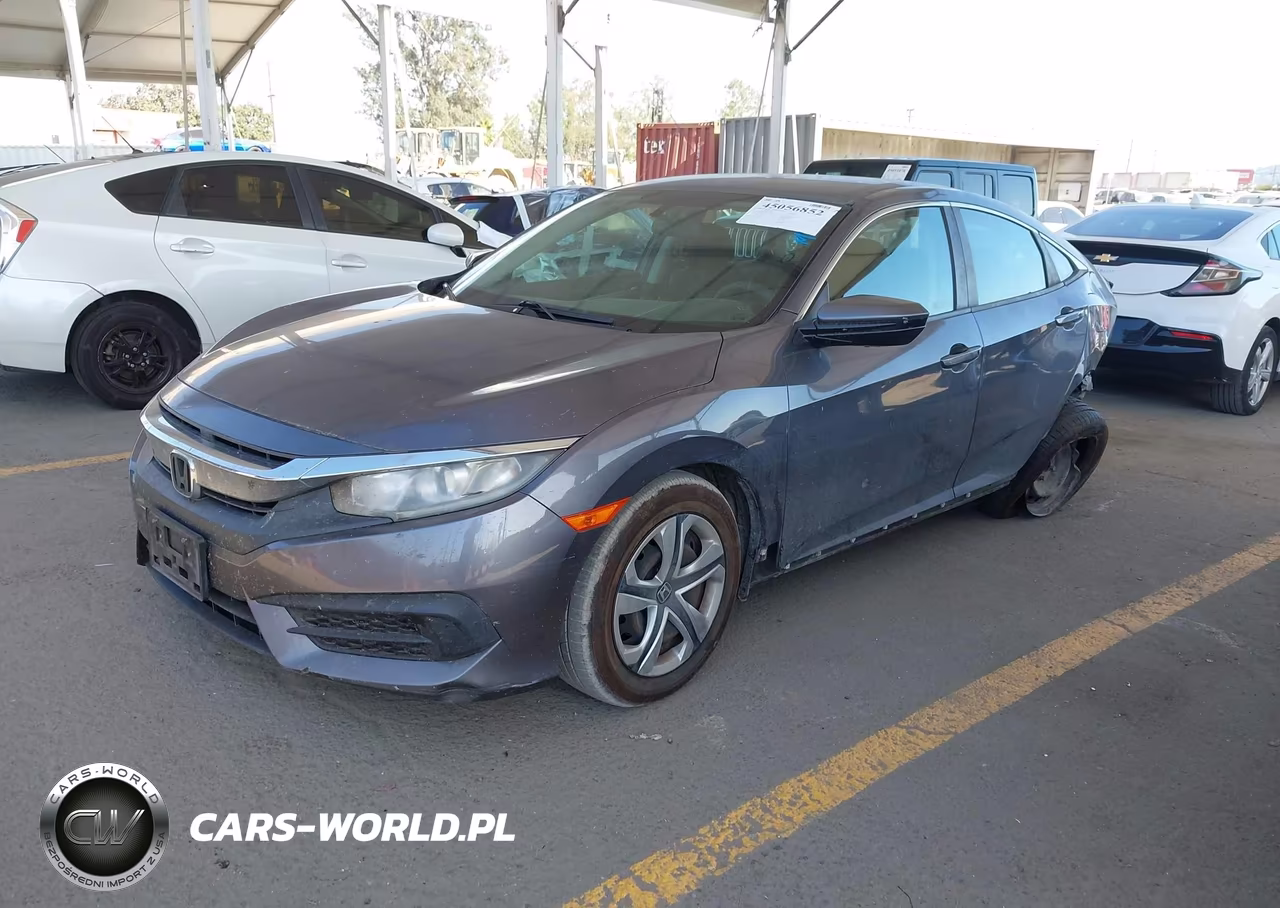 2017 Honda Civic Lx VIN:2HGFC2F5XHH538293 - 2