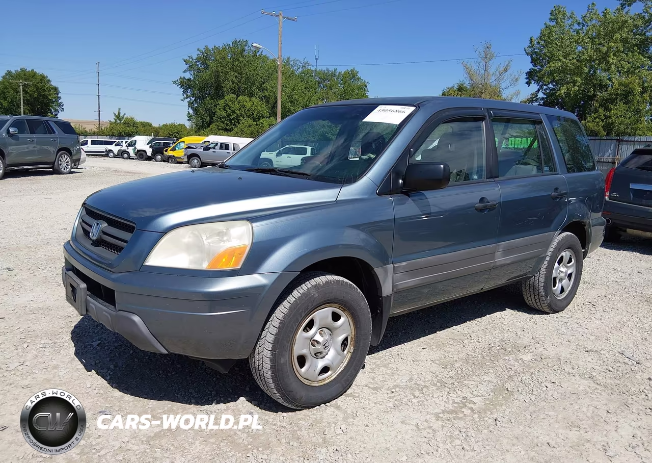 2005 Honda Pilot Lx VIN:2HKYF18185H559231 - 2