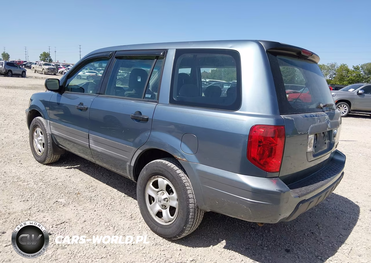 2005 Honda Pilot Lx VIN:2HKYF18185H559231 - 3
