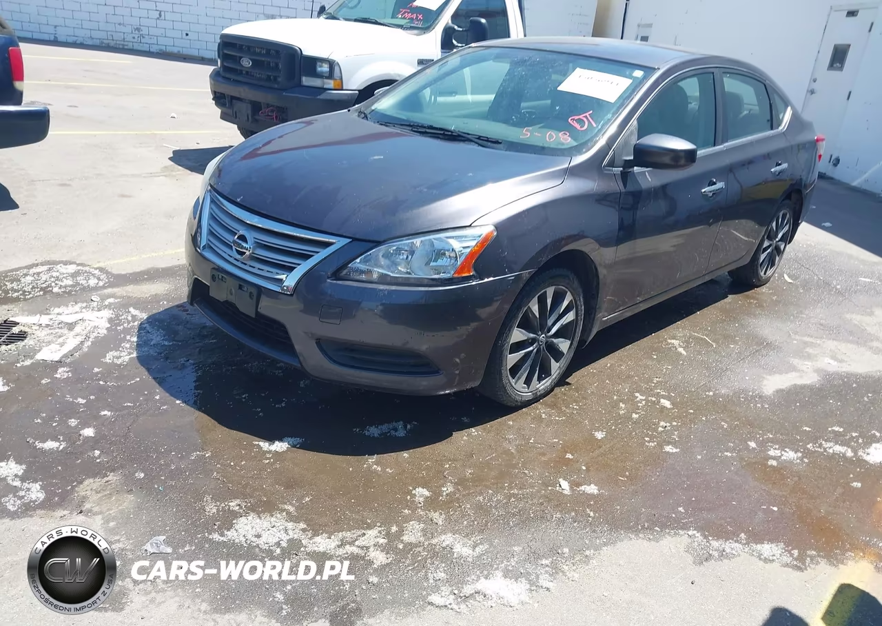2014 Nissan Sentra Fe+ S-Fe+ Sv-S-Sl-Sr-Sv VIN:3N1AB7AP8EY244322 - 2