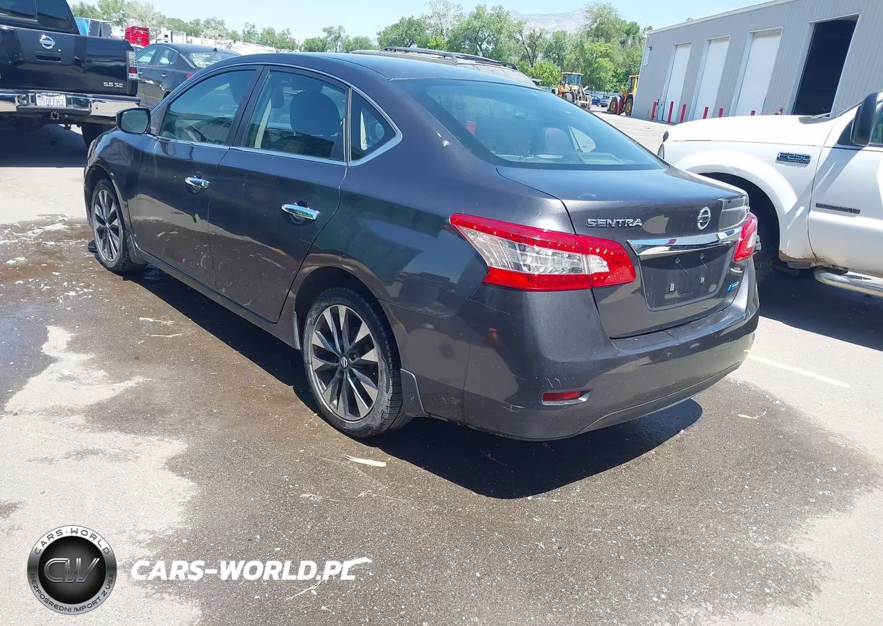 2014 Nissan Sentra Fe+ S-Fe+ Sv-S-Sl-Sr-Sv VIN:3N1AB7AP8EY244322 - 3