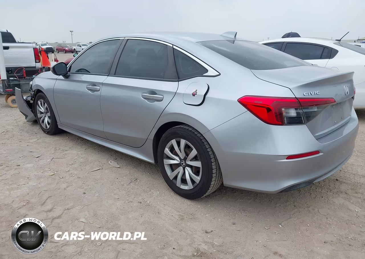 2022 Honda Civic Lx VIN:2HGFE2F20NH532191 - 3