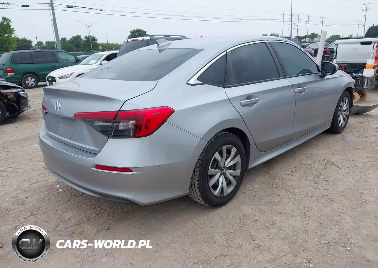 2022 Honda Civic Lx VIN:2HGFE2F20NH532191 - 4