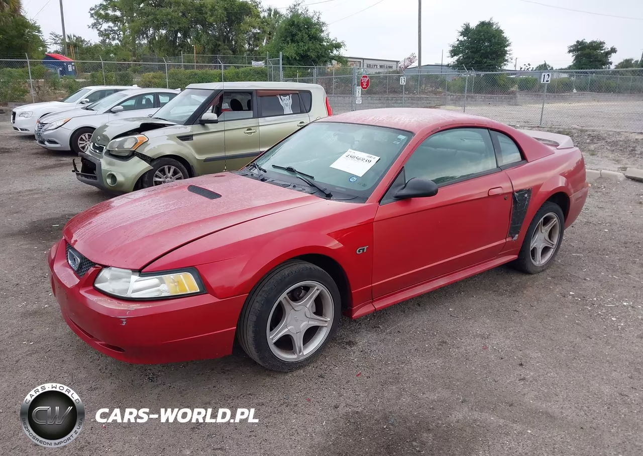 2000 Ford Mustang Gt VIN:1FAFP42X1YF296779 - 2