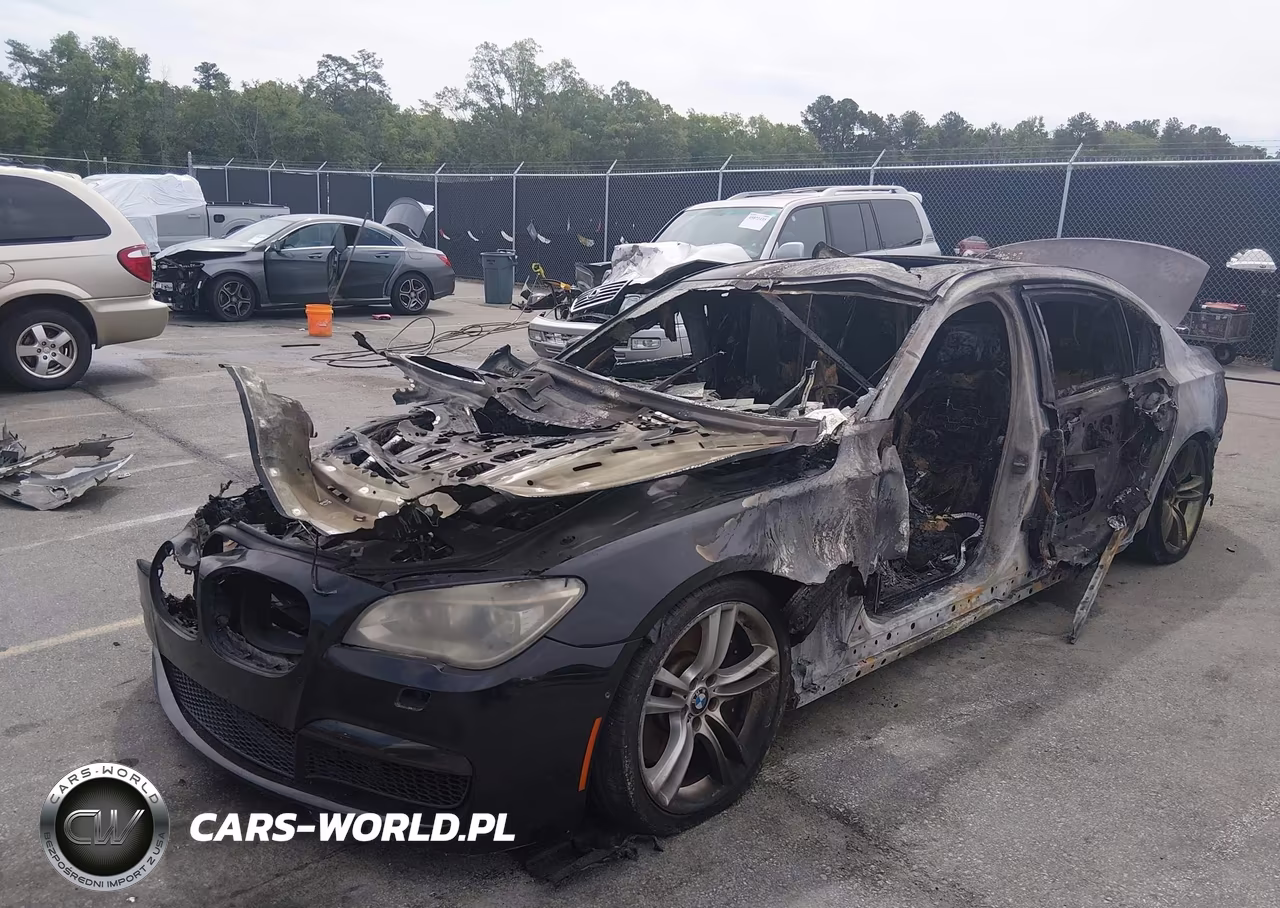 2013 BMW 750Li VIN:WBAYE8C54DD134001 - 2