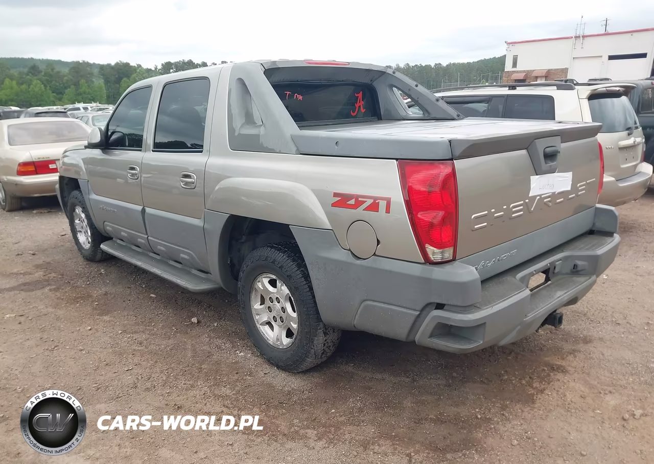 2002 Chevrolet Avalanche 1500 VIN:3GNEK13T22G353518 - 3