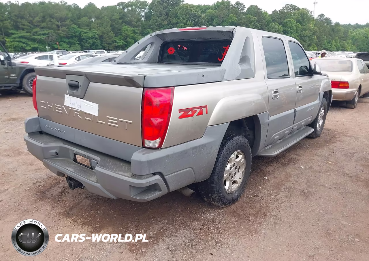 2002 Chevrolet Avalanche 1500 VIN:3GNEK13T22G353518 - 4