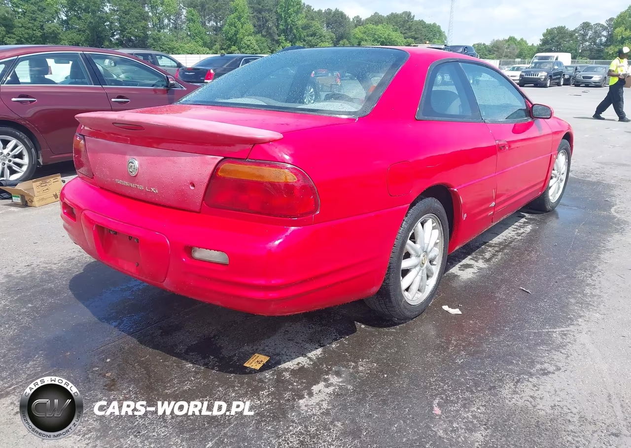 1999 Chrysler Sebring Lxi VIN:4C3AU52N2XE084742 - 4