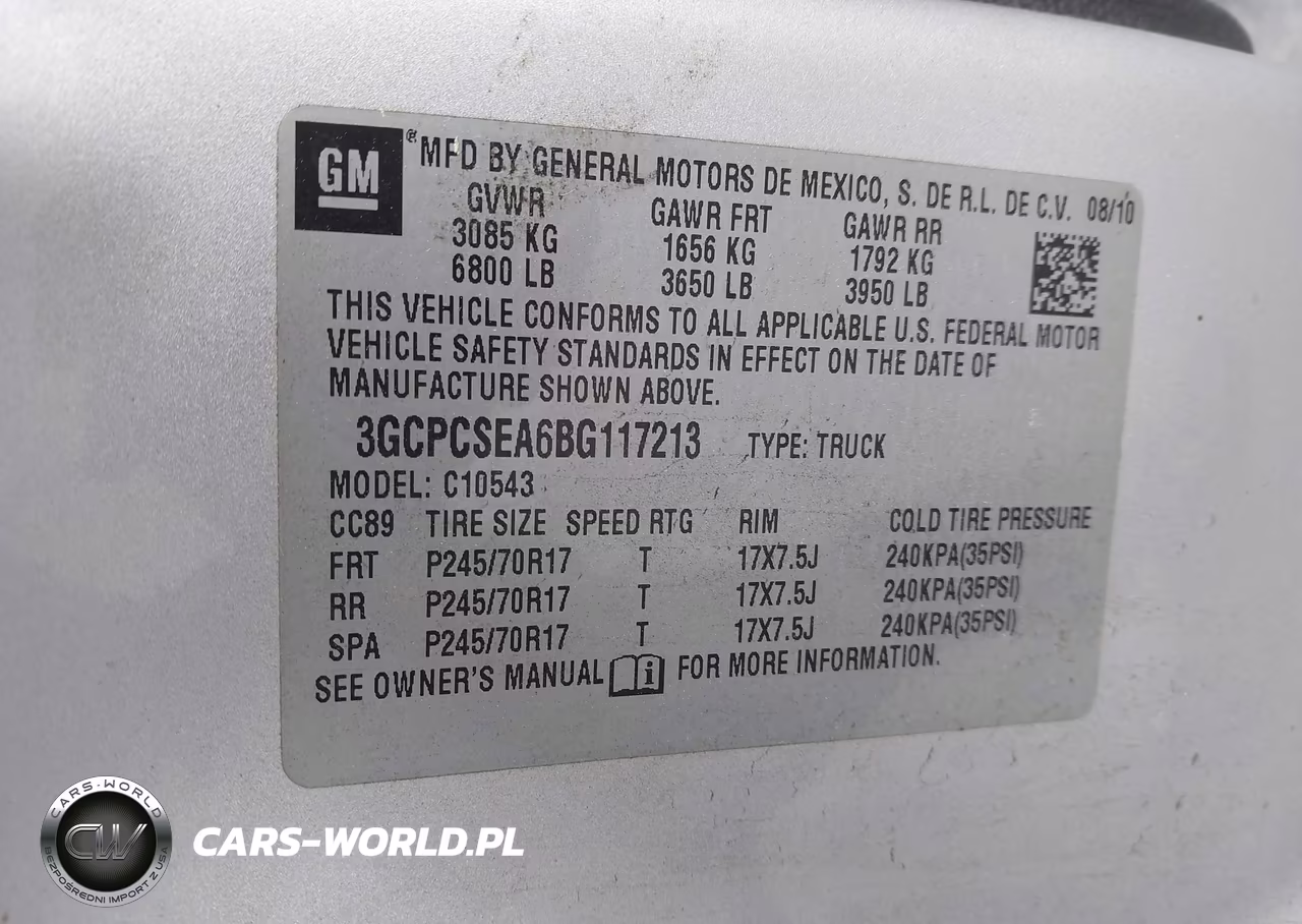 2011 Chevrolet Silverado 1500 Lt VIN:3GCPCSEA6BG117213 - 9