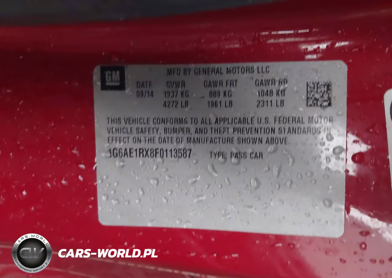 2015 Cadillac Ats Premium VIN:1G6AE1RX8F0113587 - 9