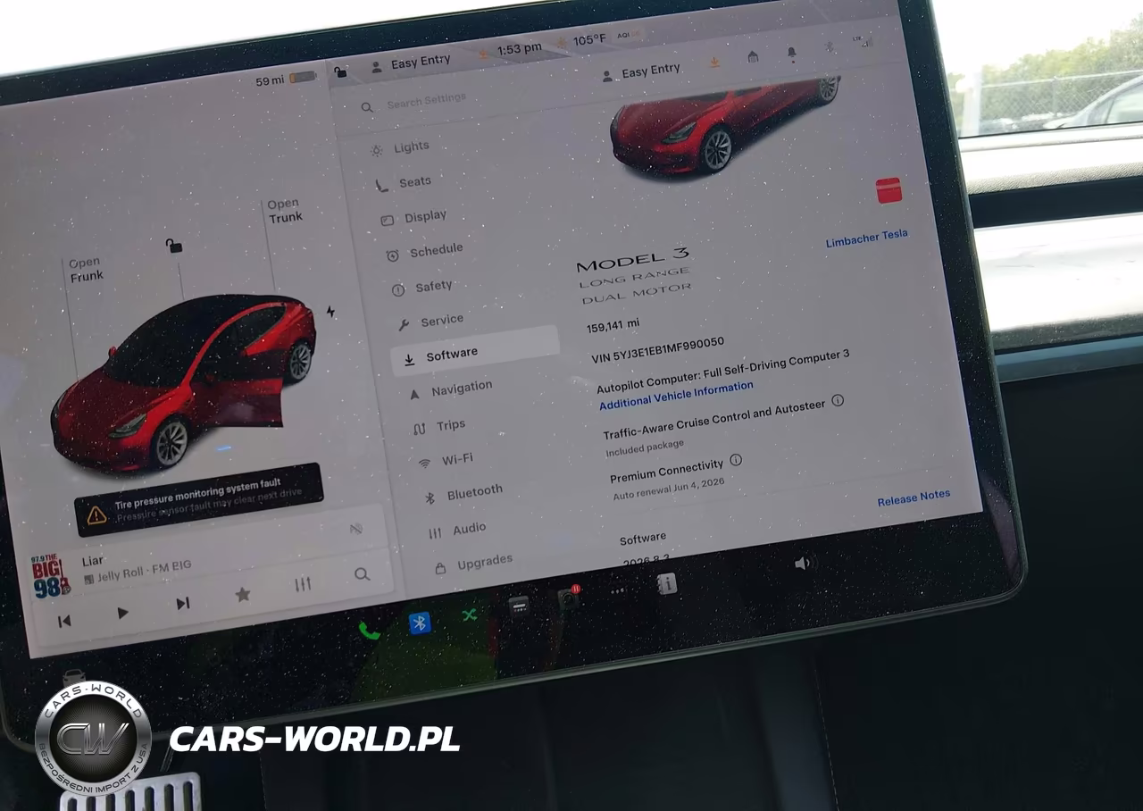 2021 Tesla Model 3 Long Range VIN:5YJ3E1EB1MF990050 - 7