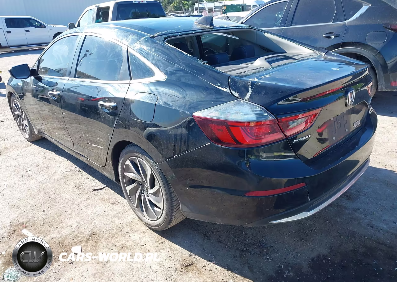 2019 Honda Insight Touring VIN:19XZE4F96KE019667 - 3