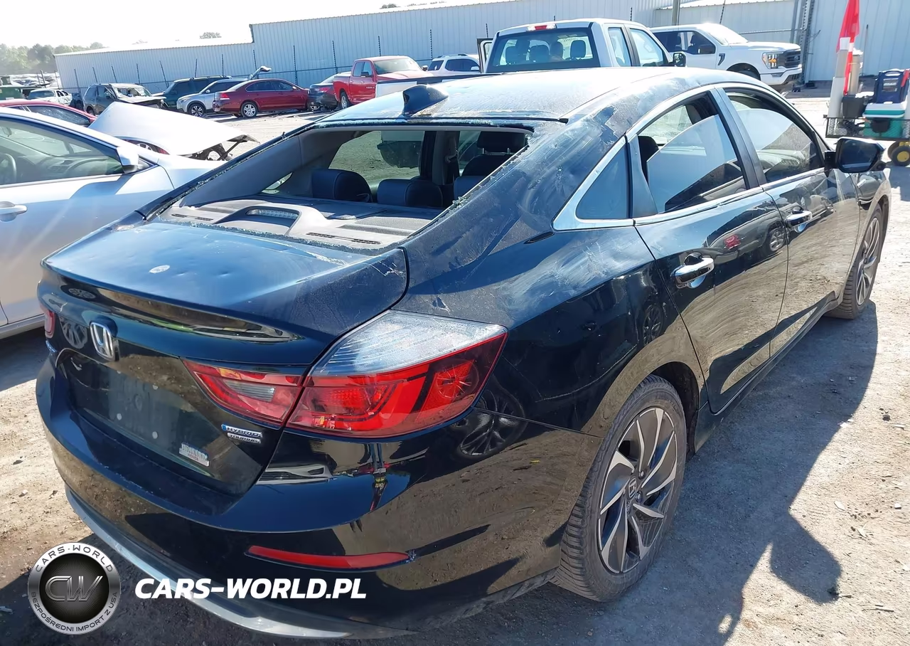 2019 Honda Insight Touring VIN:19XZE4F96KE019667 - 4