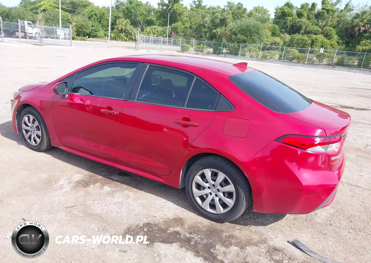 2020 Toyota Corolla Le VIN:JTDEPRAE1LJ093349 - 3