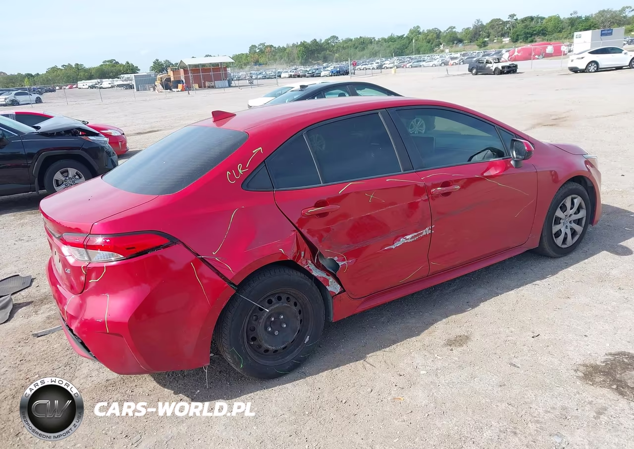 2020 Toyota Corolla Le VIN:JTDEPRAE1LJ093349 - 4