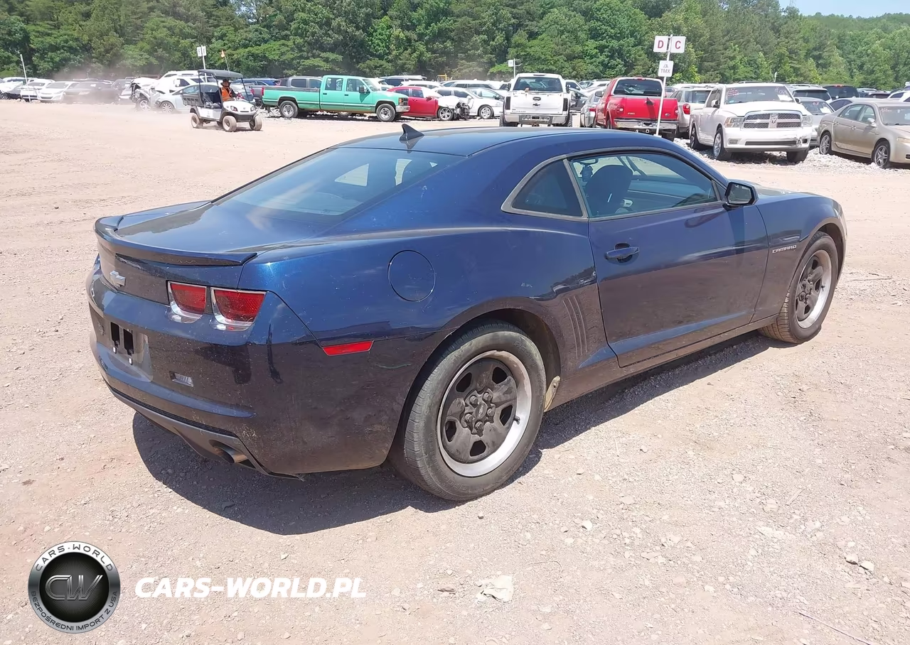 2012 CHEVROLET CAMARO LS VIN:2G1FA1E35C9138801 - 4