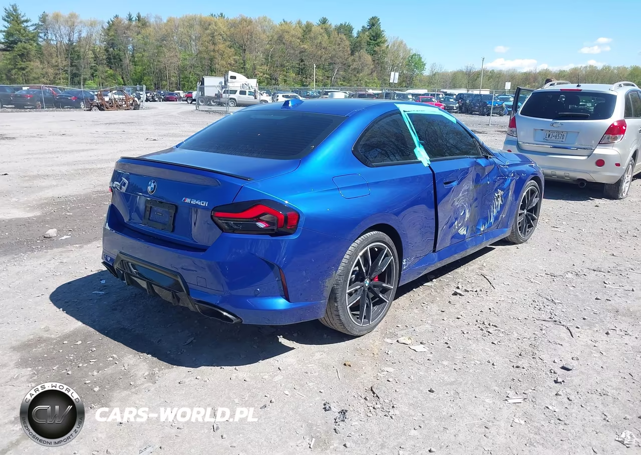 2025 BMW M240 I xDrive VIN:3MW53CM00S8E94553 - 4