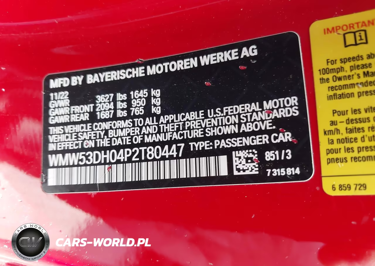 2023 Mini Hardtop Cooper S VIN:WMW53DH04P2T80447 - 9