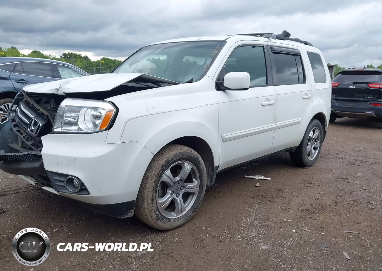 2012 Honda Pilot Ex-L VIN:5FNYF4H56CB046737 - 2