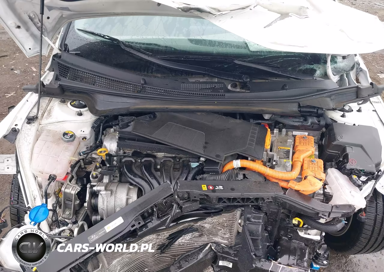 2023 Hyundai Elantra Hybrid Blue VIN:KMHLM4AJ6PU043126 - 10