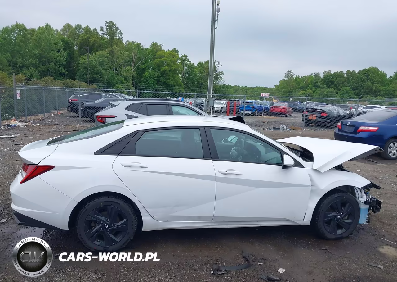 2023 Hyundai Elantra Hybrid Blue VIN:KMHLM4AJ6PU043126 - 14