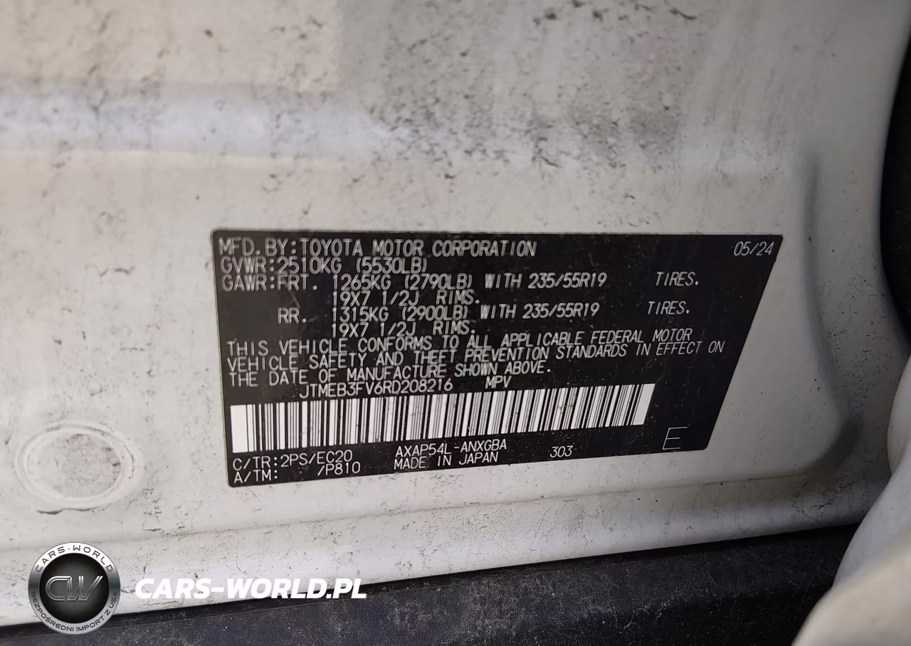 2024 Toyota Rav4 Prime Xse VIN:JTMEB3FV6RD208216 - 9