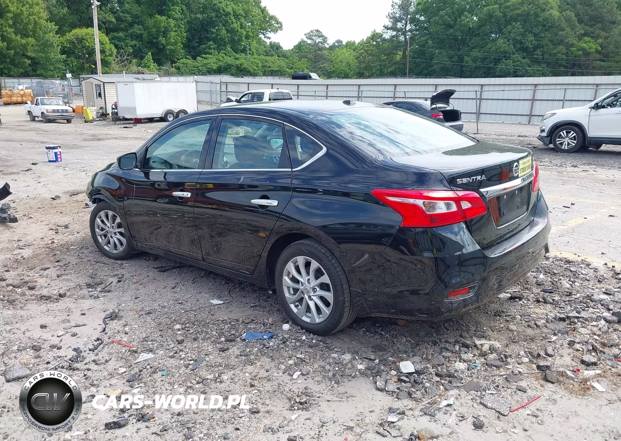2018 Nissan Sentra Sv VIN:3N1AB7AP8JY262703 - 3