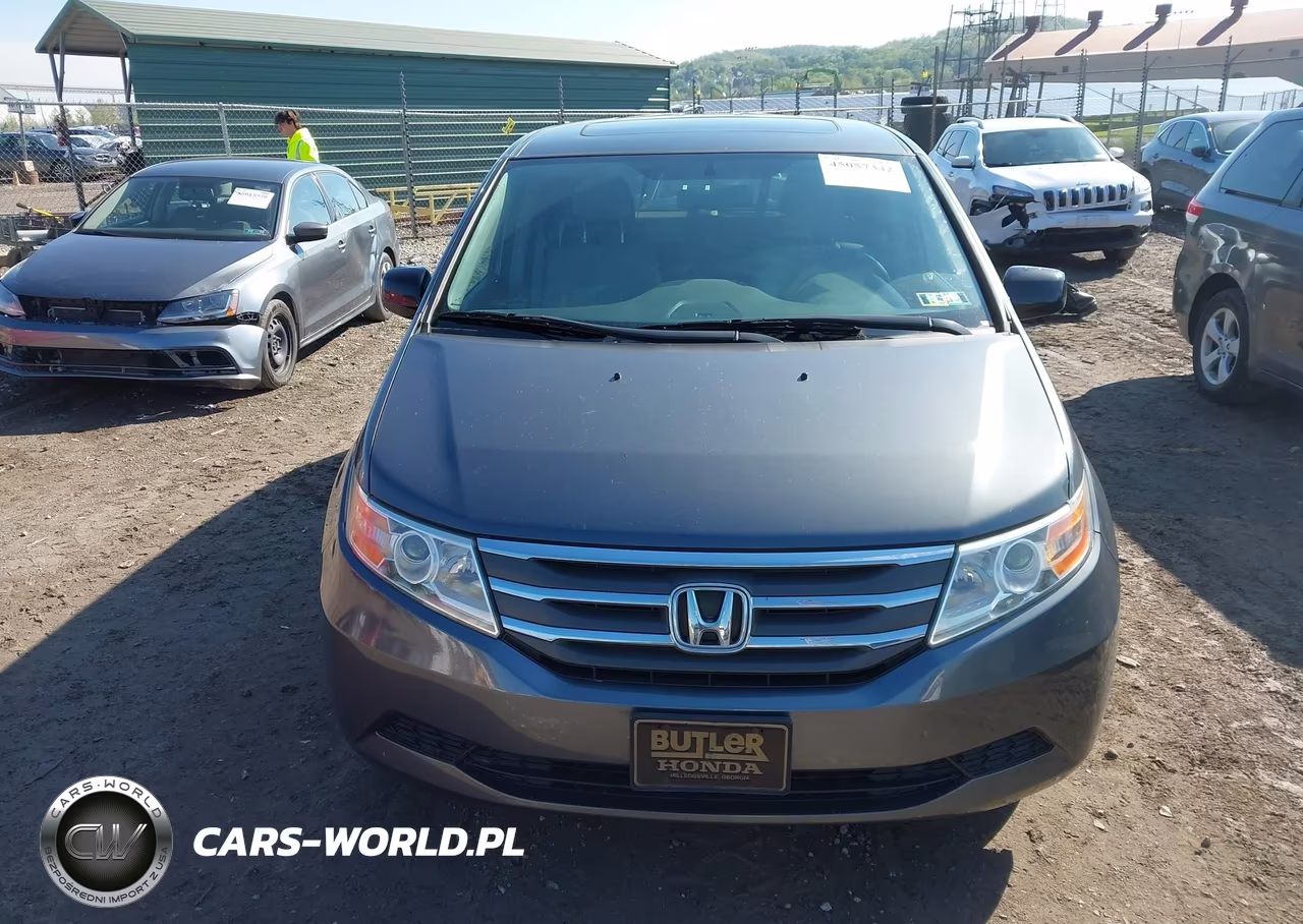 2013 Honda Odyssey Ex-L VIN:5FNRL5H68DB029550 - 12