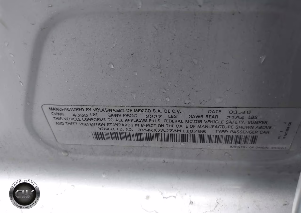 2010 Volkswagen Jetta Limited Edition VIN:3VWRX7AJ7AM110798 - 9