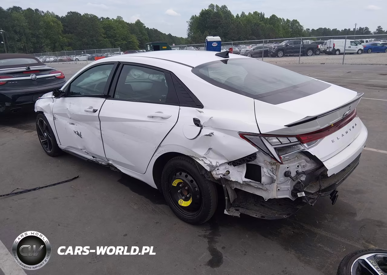 2023 Hyundai Elantra N Line VIN:KMHLR4AF9PU475125 - 3