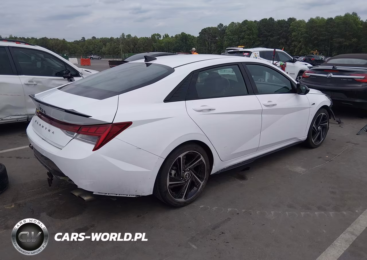 2023 Hyundai Elantra N Line VIN:KMHLR4AF9PU475125 - 4