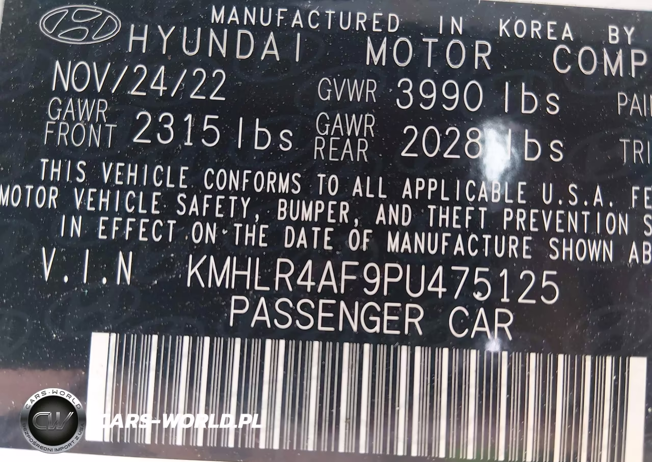 2023 Hyundai Elantra N Line VIN:KMHLR4AF9PU475125 - 9