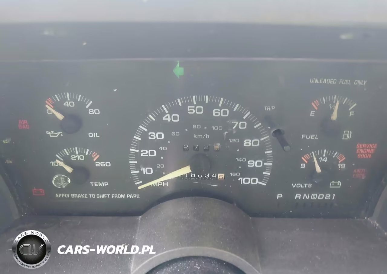 1995 Chevrolet Astro VIN:1GBDM19W9SB130437 - 7