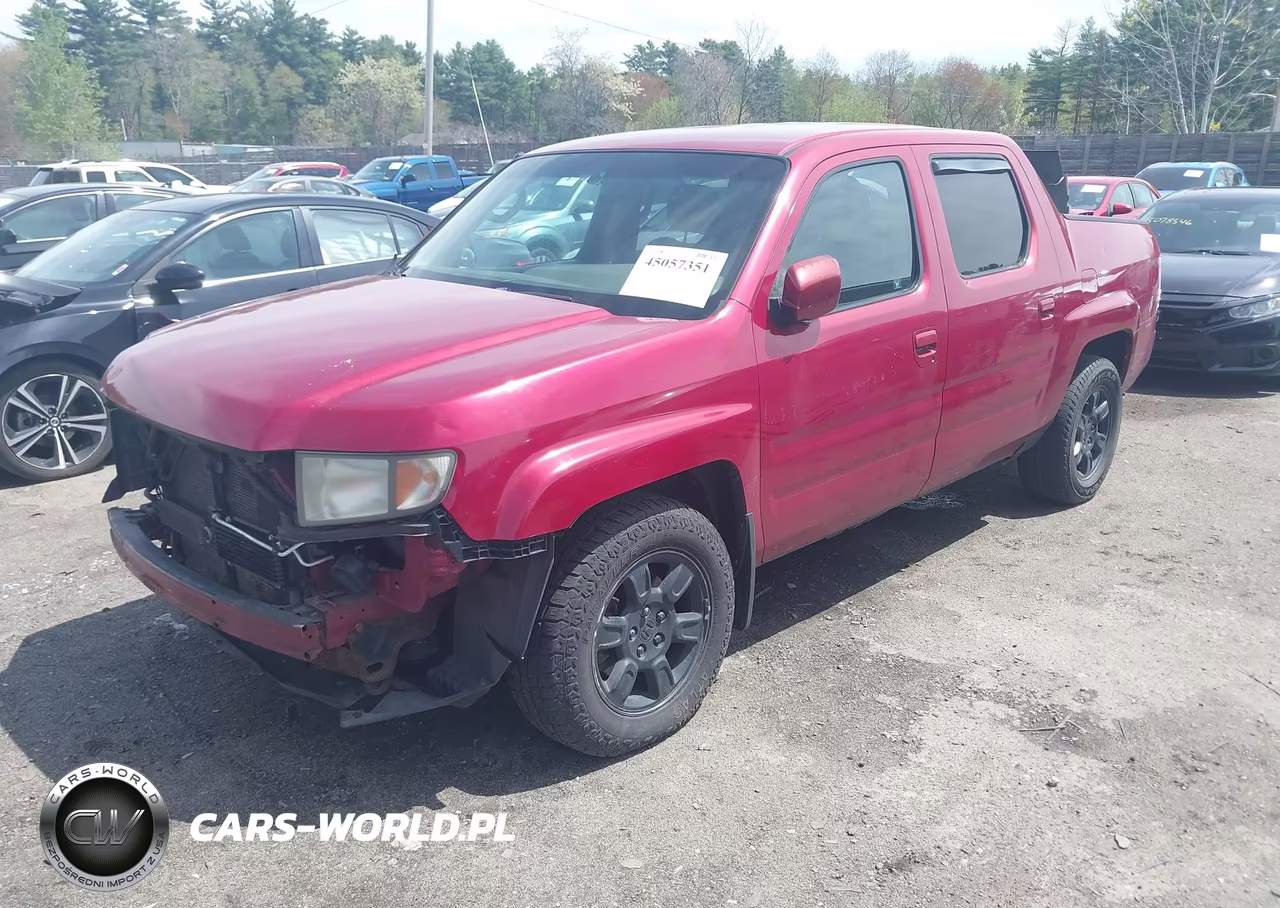 2006 Honda Ridgeline Rts VIN:2HJYK16466H537565 - 2