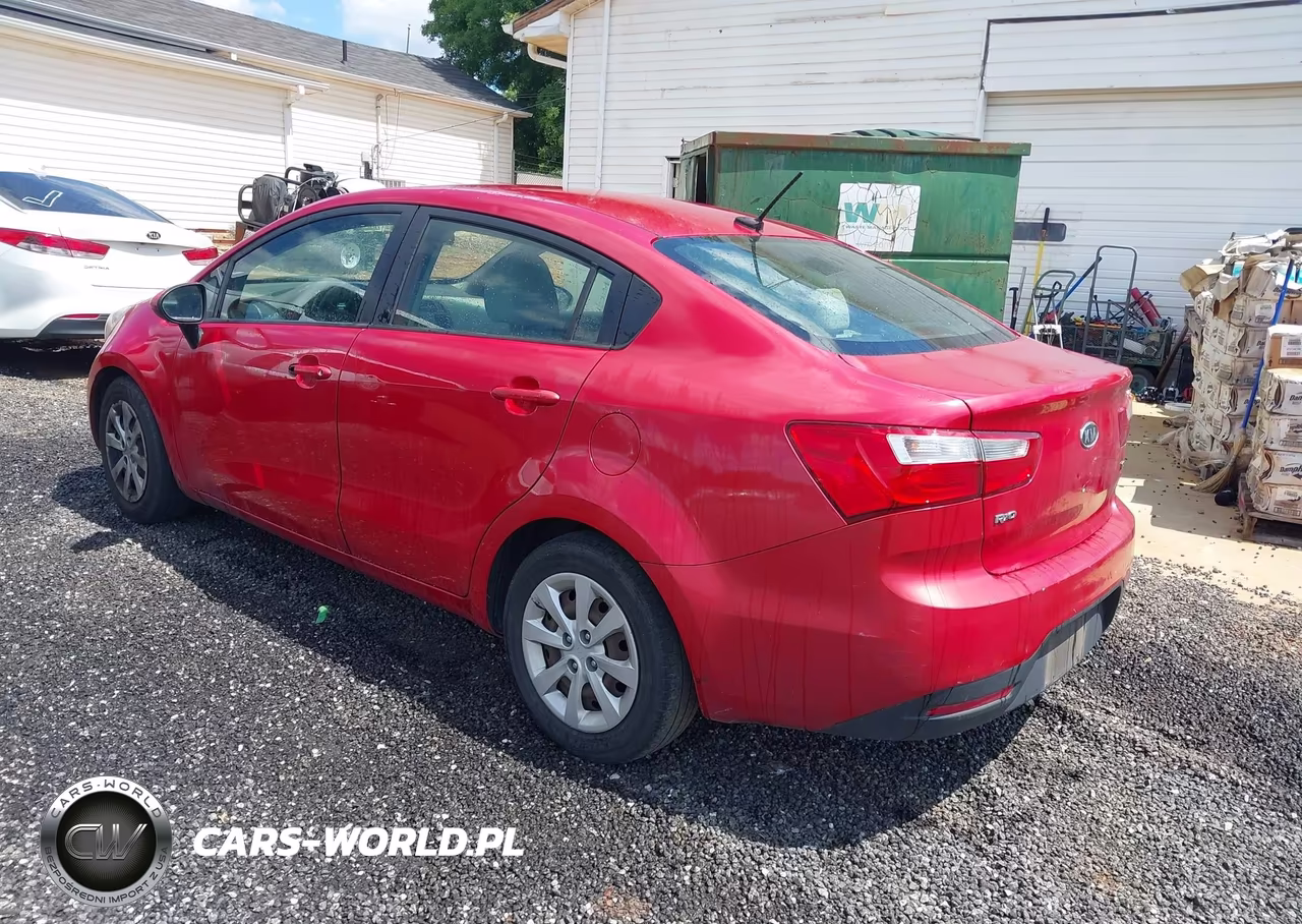 2012 Kia Rio Lx VIN:KNADM4A32C6076680 - 3