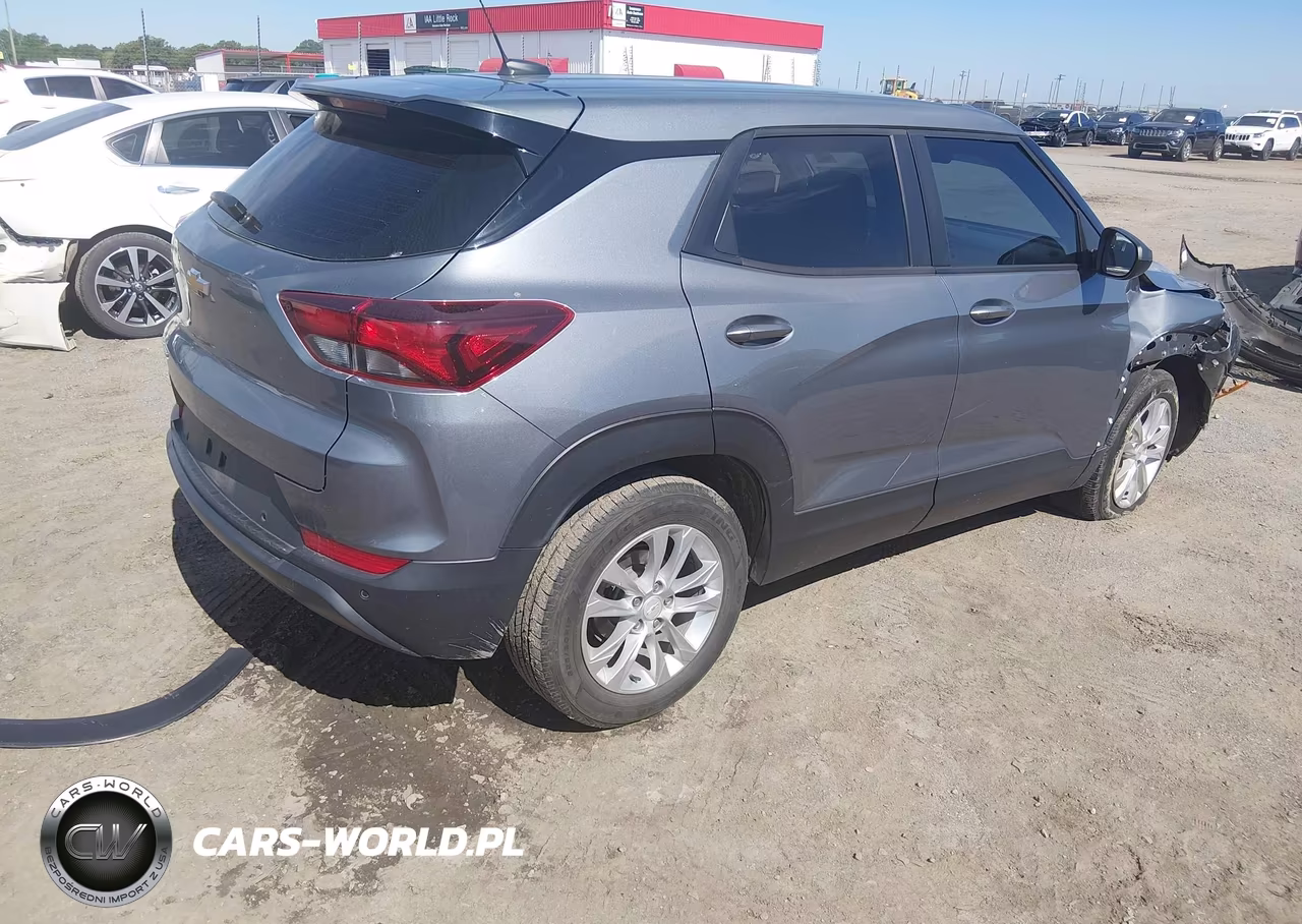 2021 Chevrolet Trailblazer Fwd Ls VIN:KL79MMS2XMB169497 - 4