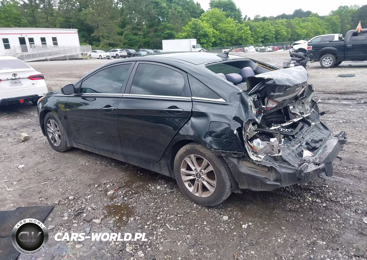 2013 Hyundai Sonata Gls VIN:5NPEB4AC7DH542429 - 3